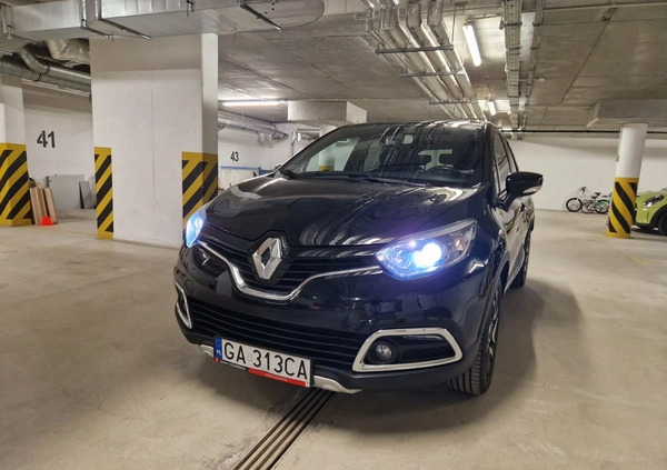 Renault Captur cena 49600 przebieg: 104831, rok produkcji 2015 z Gdańsk małe 781